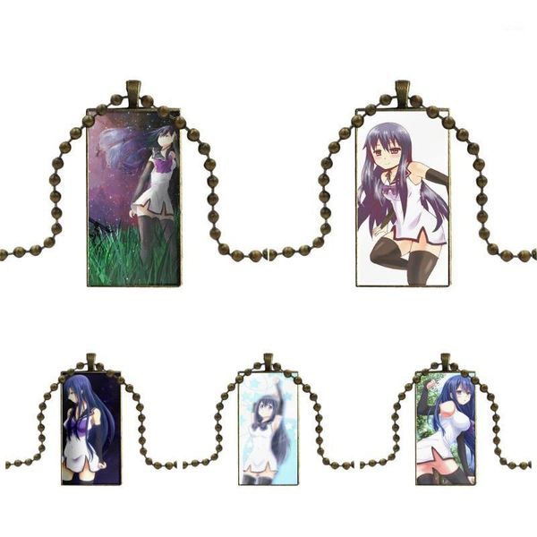

blackwing anime for women girls fashion necklace handmade rectangle shape choker necklace jewelry multi designs1, Silver