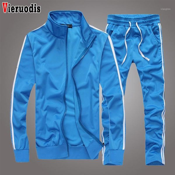 

spring autumn men fashion sportswear sets men running sports fitness tracksuit sportswear zipper hoodie+pants training suit1, Gray