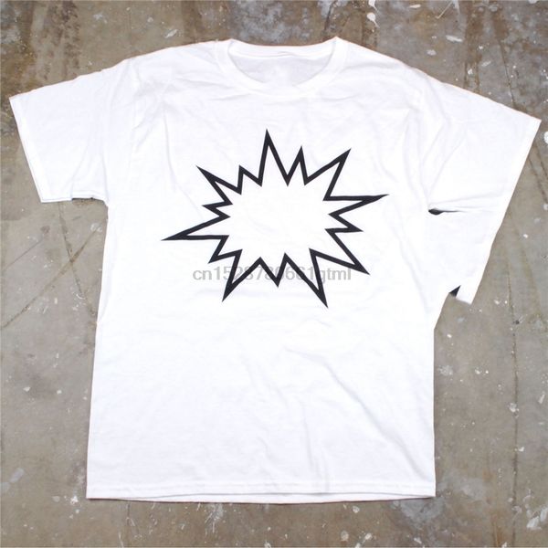 

mens simple minimal modern art graphic pow bang humor graphic t shirt new white m xl 2xl 13xl tee shirt sport hooded sweatshirt hoodie