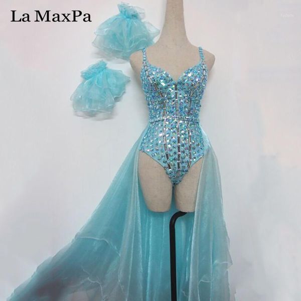 

la maxpa female singer costume women stage costume singers nightclub dj ds tuxedo suit performance dance custom made xx0041, Black;red