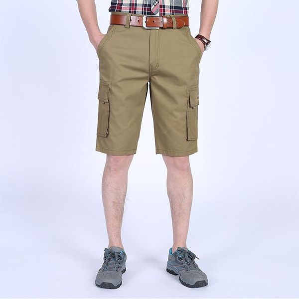 

men's shorts ji yi pu men british maychao summer trend pure cotton fashion short medium waist loose-fit workwear a generation men', White;black