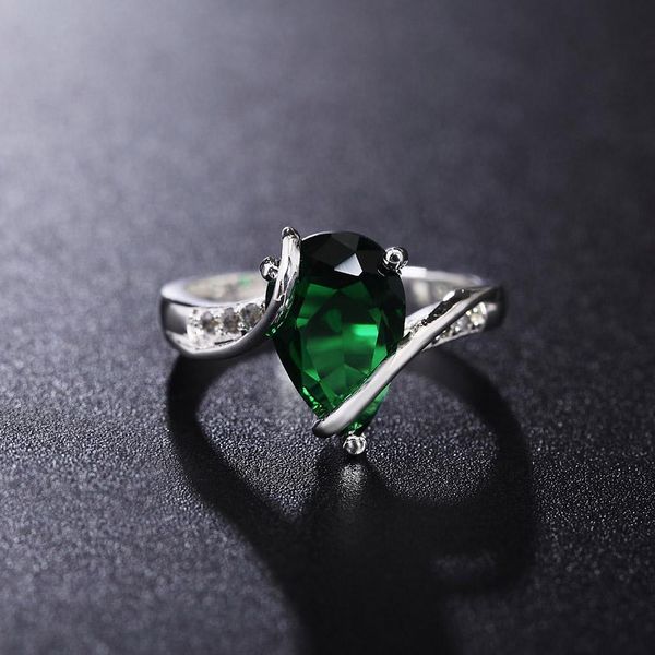 

silver ring engagement lovely zircon crystal wedding party women lady rings color jewelry nice jshlr031 h sqcgxl
