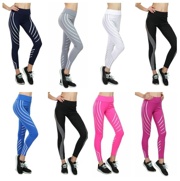 

women's laser printed pants yoga sports leggings fashion skinny exercise long pants all seasons ladies girls casual clothes s-xl e12221, White