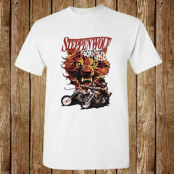 

new steppenwolf born to be wild logo new usa size s to 3xl t-shirt en1 pure cotton tee shirt sport hooded sweatshirt hoodie