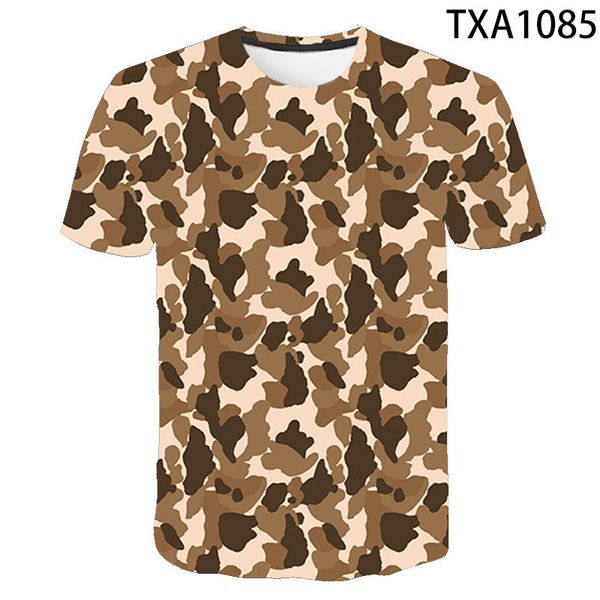 

camouflage 3d boy girl printed 3d print shirts comics kawaii horror men clothing