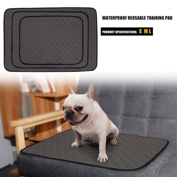 

four-layers washable dog diaper urine mat absorbent waterproof reusable puppy training diaper mat pet home supplies1