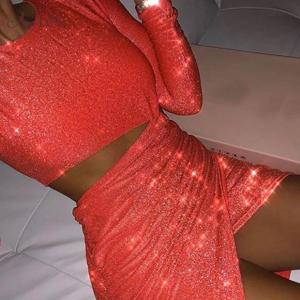 

casual dresses glitter sparkle party dress women cut-out long sleeve mini christmas vestidos bodycon asdr60640, Black;gray