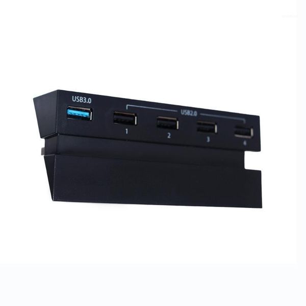 

hubs 2021 powstro 5 ports usb hub high speed usb2.0 ubs3.0 interface extender for ps4 multi splitter expansion mini hub1