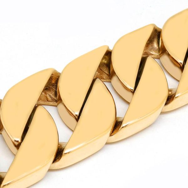 

32mm durable stainless steel dog chain leash collar strong pet dog gold silver chain lead for medium large dogs bulldog bbydmn