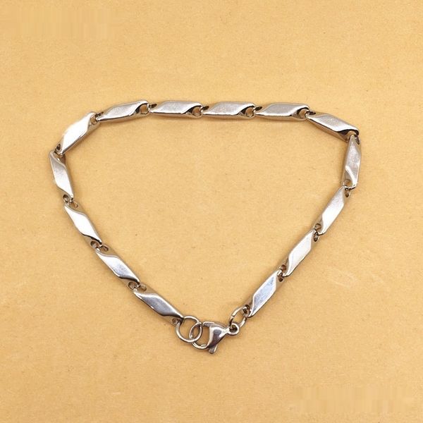 

stainless steel handmade stick 4.0-22cm popular stainless steel handmade chain stick diamond bracelet braceletdiamond chain 4.0-22cm bracele, Golden;silver