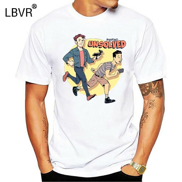

buzzfeed unsolved saturday morning tv show parody t-shirt white short men-women gym tee shirt sport hooded sweatshirt hoodie