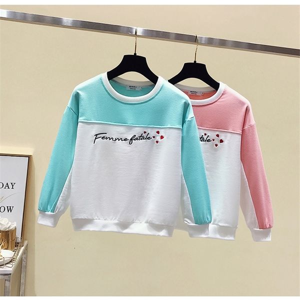 

new hoodies women fashion color sweatshirt autumn winter jumpers casual 201126, Black