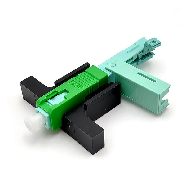 

fiber optic equipment ftth sc apc optical fibe quick connector fast embedded type1