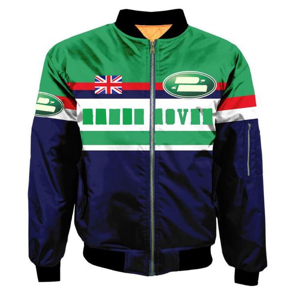 

f1 racing suit long-sleeved fashion brand autumn and winter retro motorcycle jacket locomotive service team service auto repair winter cotto