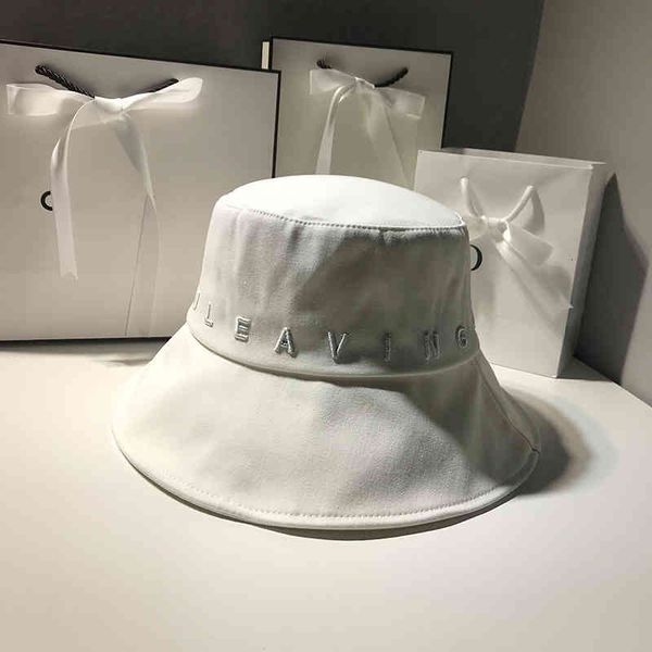 

basin caps women bucket hat japanese summer outdoor travel fishing sun hats bob cotton letter embroidery panama fisherman hat, Blue;gray