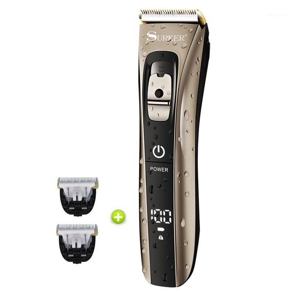 

15w waterproof professional hair clipper electric hair trimmer for men head trimer beard car cutter cutting machine haircut1