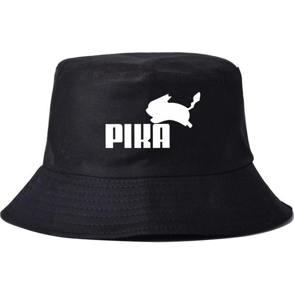 

cloches 2021 summer k funny cute pika hat men women bucket outdoor hunting panama fishing cap, Blue;gray