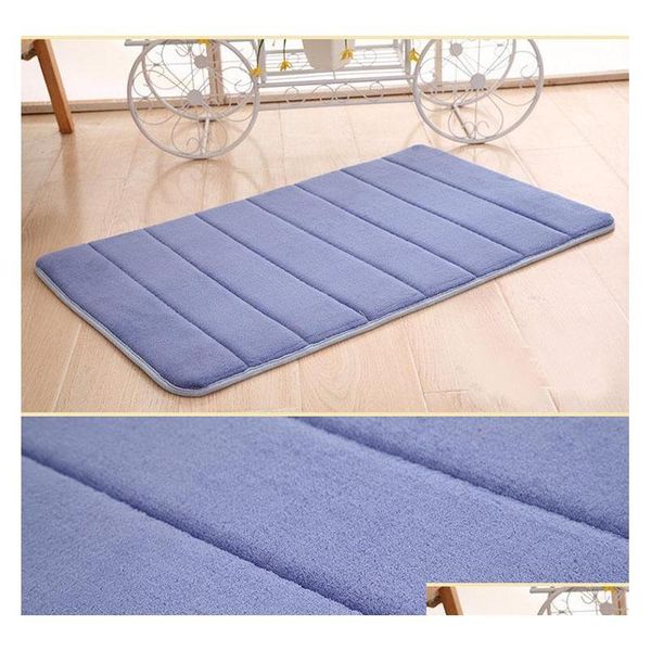 

selling 40x60cm bath mat bathroom bedroom non-slip mats memory foam rug shower carpet for bathr qylunu ppshop01