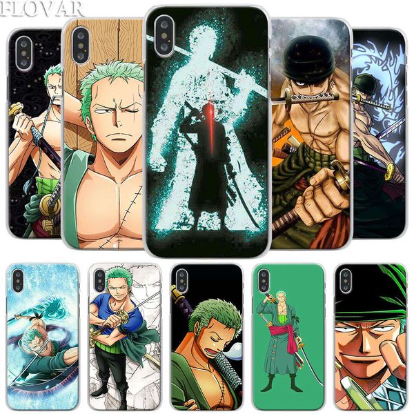 

one roronoa zoro case for vip x xr 7 plus 6 6s plus xs max 11 pro max case
