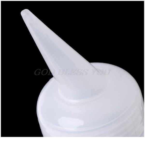 

120ml/260ml salon applicator measuring plastic bottle hair styling hairdressing drop shipping 120ml/260 sqcqfa