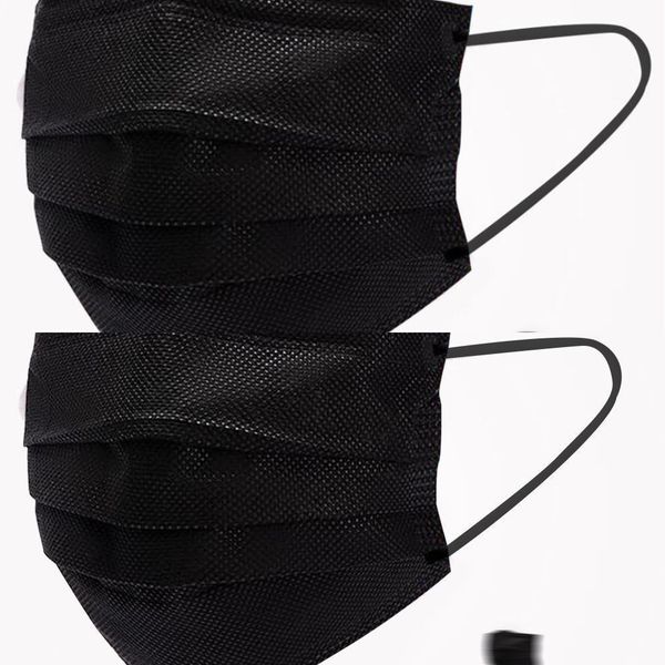 

black thick masks disposable face adults 50factory pink salon labor protection facemask to prevent s k6xl
