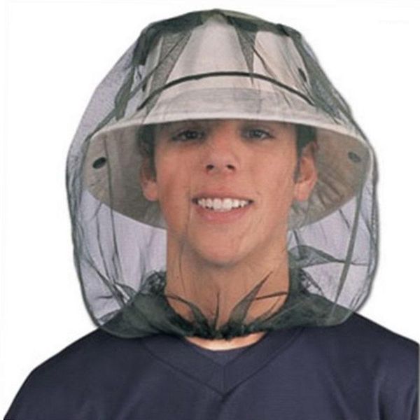 

anti mosquito bug mosquito net protector hat face mesh head insect for travel camping fishing anti-mosquito net1