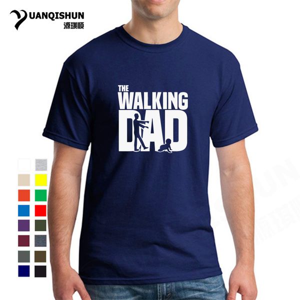 

the walking dad casual father's day short sleeve funny dad gift tee sport hooded sweatshirt hoodie men t shirt