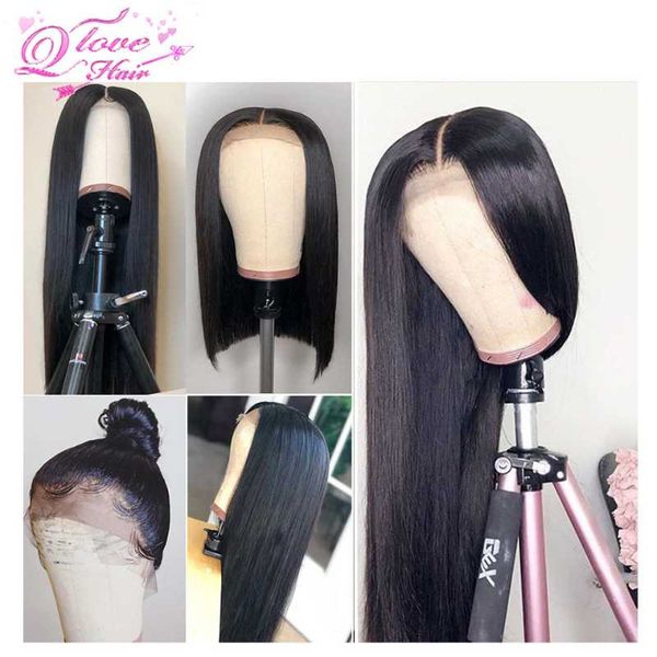 

lace wigs 13x4 front wig 100% brazilian human hair frontal stiaight wave remy 150% density pre plucked, Black;brown