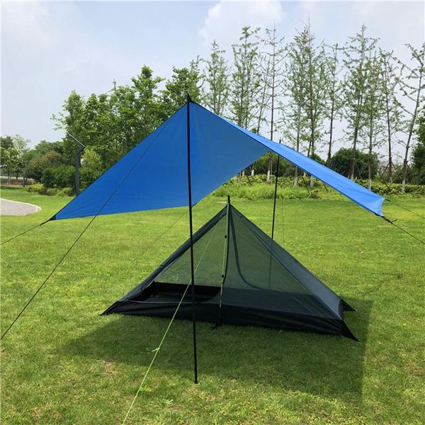 

1,5 кг oudoor ultlelight camping tent 4 сезон профессиональная палатка с прозоврами двойной слой водонепроницаемая палатка для 2 человек bby