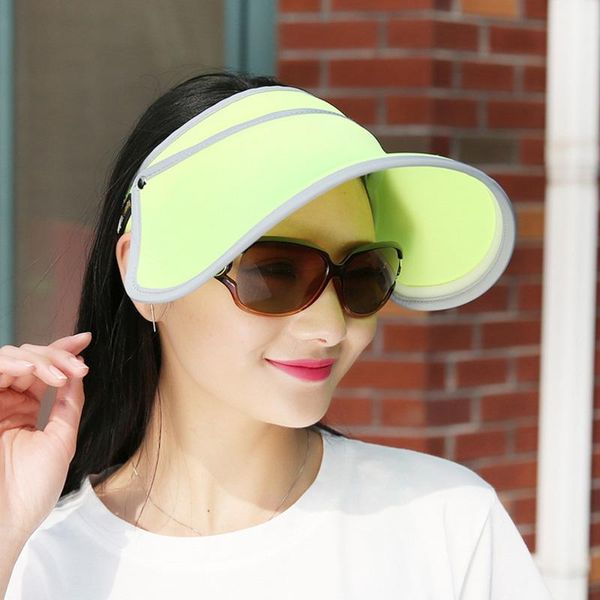 

women empty sun hat wide brim sun protective breathable outdoor hat ser88, Blue;gray