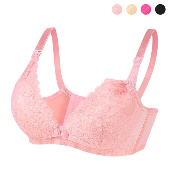 

nursing bra pregnancy cotton maternity bralette adjusted breast feeding underwear for women bra, White