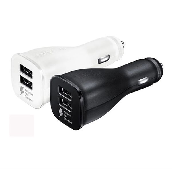 

quick charger car charger dual usb ports adaptive rapid car charger adapter for samsung galaxy s6 s7 edge s8 plus note 4 5 gps mp3 pc