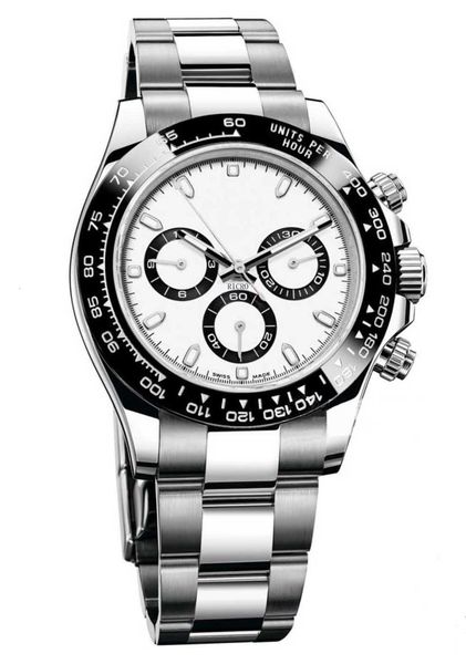 

designer men's watch, 2813 automatic movement, sport watch, folding buckle, ceramic case, 316 stainless steel straps, Slivery;brown