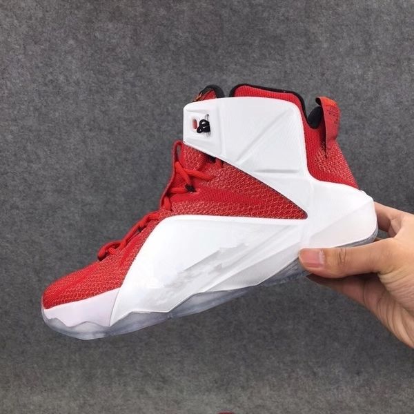 

xvi quality new arrival 2019 12 black white gold bhm basketball shoes for mens athletic 16s wolf grey sports size 40-46 g58c