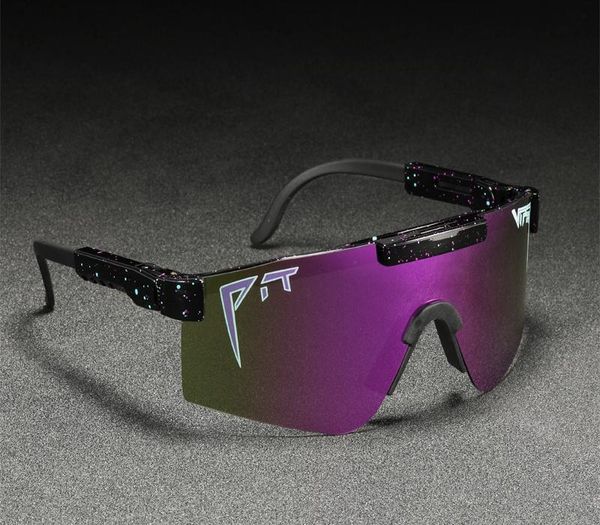 

стильные мужчины крупногабаритные tr90 поляризованные pit viper солнцезащитные очки uv400 регулируемый щит gafas де золь цельный lens11, White;black