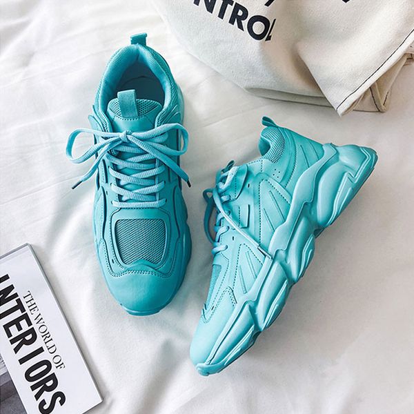 

outdoor rubber running shoes for women men tripe black white green blue three colors mens trainers zapatos trend fashion chaussures 40-45