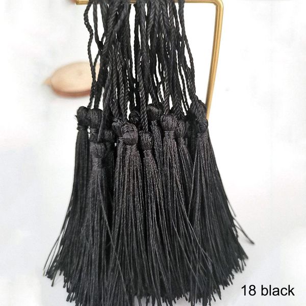 

32pcs pack mixed color 7cm hanging rope silk tassels fringe sewing bang tassel trim key tassels for diy embellish curtain access h jllbaf