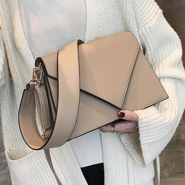 

women shoulder bag leather handbag korean crossbody bags for women 2020 autumn cluth messenger bag totes flap sac main femme