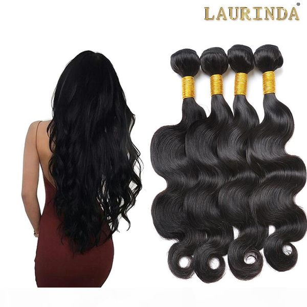 

brazilian virgin hair body wave unprocessed peruvian indian malaysian human hair weaves wholesale brazilian hair bundles 4 pieces lot, Black;brown