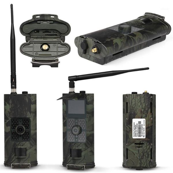 

wild camera hc-700g full hd 16mp 1080p hunting trail camera video night vision 3g mms gprs scouting game waterproof wild cam1
