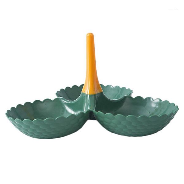 

storage bottles & jars 1pc creative multi-function fruit plate holder dish tray for home decor1