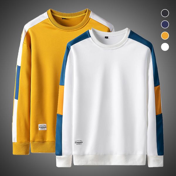 

fashion hoodies men brand hip hop sweatshirt men's crew neck autumn long sleeve casual hoodie sweatshirts man kg-1125, Black