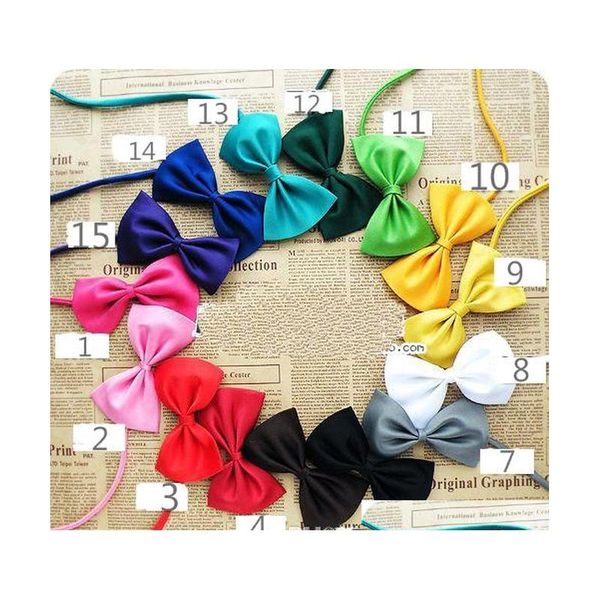 

pet headdress dog necktie dog bow tie cat tie pet grooming supplies dog apparel multicolor can choose ae4hn