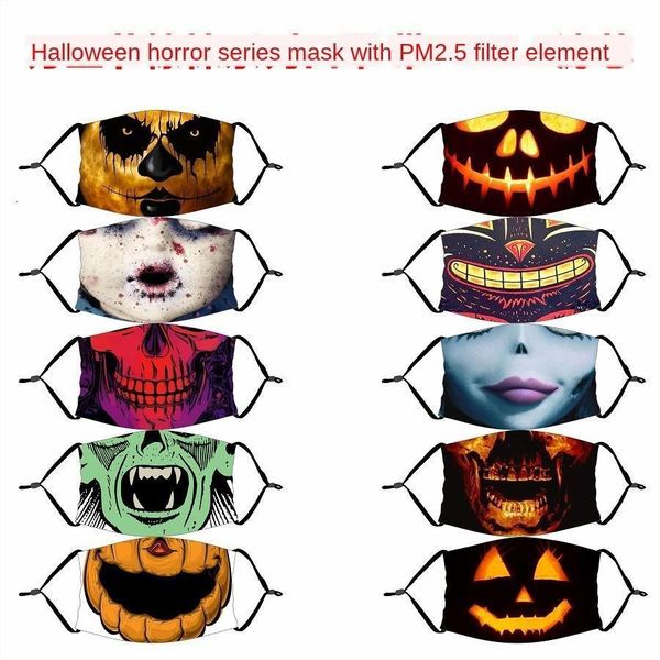 

factorylux evqkx men clown cloth leather partywashable plaid anti-dust halloween pumpkin spoof mask cotton dustproof c m
