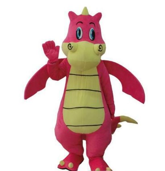 

mascot costumesdinosaur mascot costume suit party game dress outfits clothing advertising carnival halloween xmas easter festival adult, Red;yellow