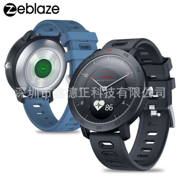 

zeblaze hybrid smart bracelet mechanical watch long standby heart rate blood prsure detectionbgt