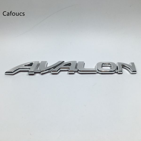

for toyota avalon car rear emblem badge chrome logo letters chrome stickers