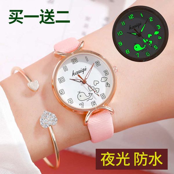 

mori lovely women's college style watch korean primary and secondary school students' simple temperament small fresh waterproof lu, Slivery;brown