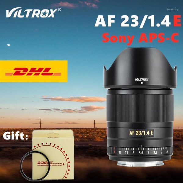 

viltrox 23mm f1.4 auto focus lens aps-c compact large aperture lens for sony e-mount camera a6000 a6300 a66001