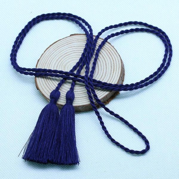 

3 15pcs 134cm polyester cotton long rope double end tassel fringe diy craft garment sewing accessories decor curtain fringe trim h bbysaq